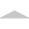 Ekena Millwork Peaked Cap Smooth Architectural Grade PVC Pediment, 34"W x 9-1/2"H x 2"P (Pitch 6/12) PEDPS034X095PKC00 - alternate 3